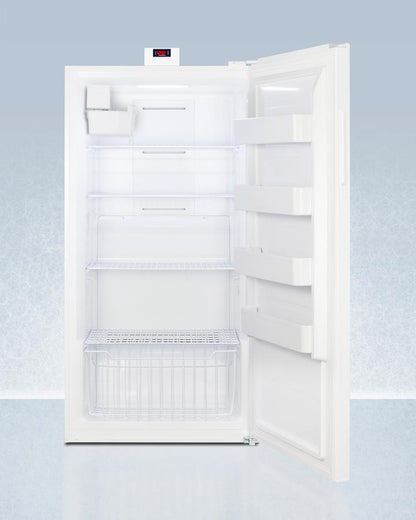 Summit FFUF194IM 33" Wide Upright All-freezer With Icemaker