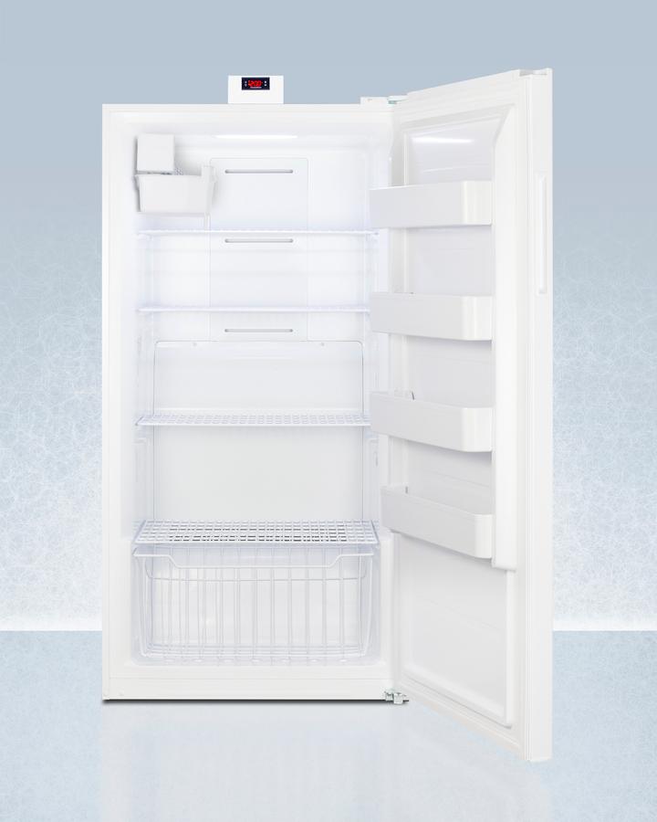 Summit 33" Wide Upright All-freezer With Icemaker