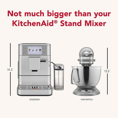 Kitchenaid KES8558SX Fully Automatic Espresso Machine KF8