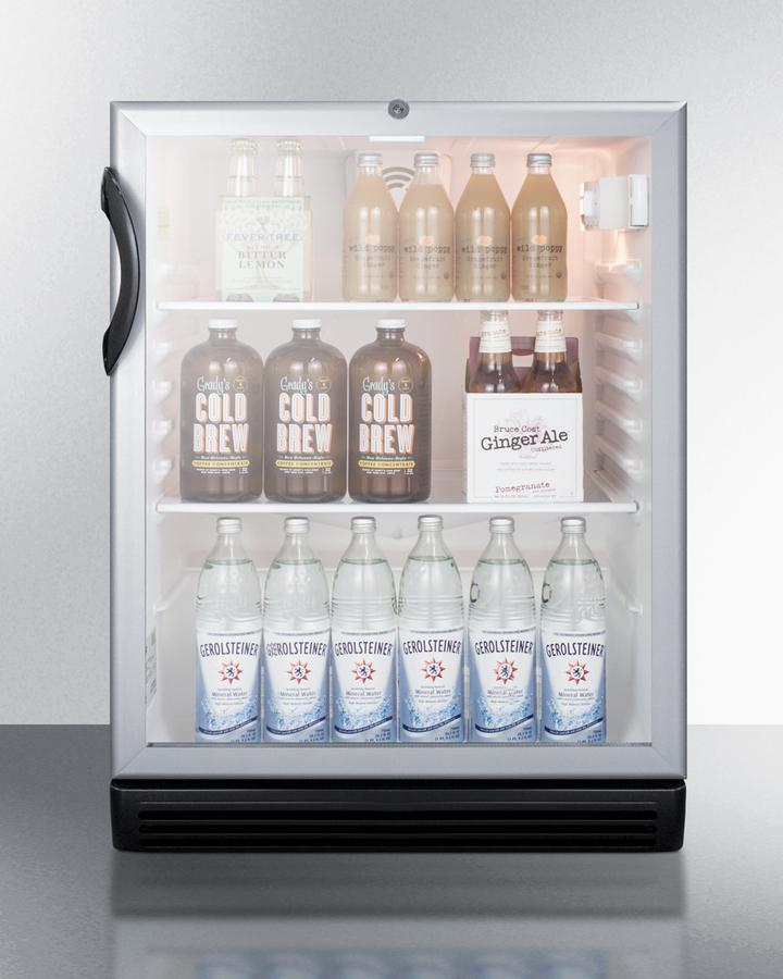 Summit SCR600BGLADA 24" Wide Beverage Center, ADA Compliant