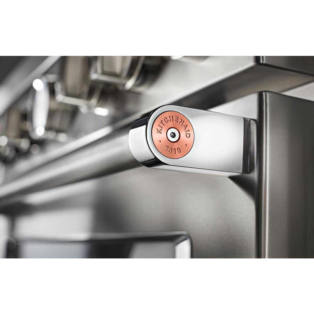 Whirlpool W11368841CF KitchenAid Commercial-Style Range Handle Medallion Kit - Copper (Includes Two Medallions, Screws, and One 1/8-IN Hex Wrench)