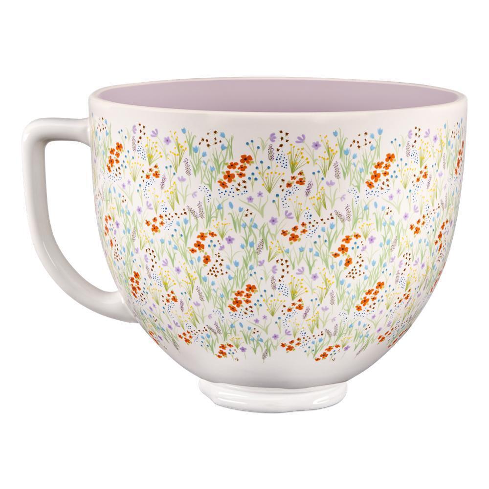 Kitchenaid KSM2CB5WF 5 Quart Wildflower Ceramic Bowl