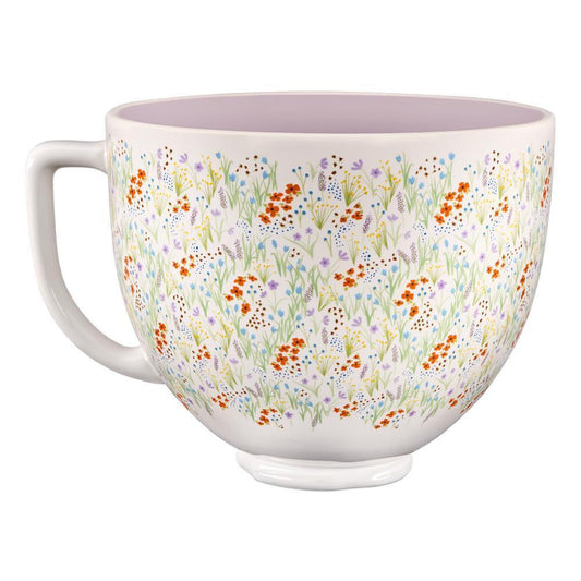 Kitchenaid KSM2CB5WF 5 Quart Wildflower Ceramic Bowl
