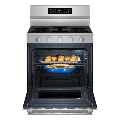 Maytag MFGS7030SZ 30-Inch Wide Freestanding Gas Range with Grill Mode and No Preheat Air Fry - 5.0 Cu. Ft.