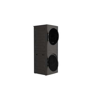 Whirlpool WFH5424SJ Compact ENERGY STAR® Ventless Heat Pump Laundry Tower with 2.7-cu ft Washer and Electric 4.3-cu ft Dryer