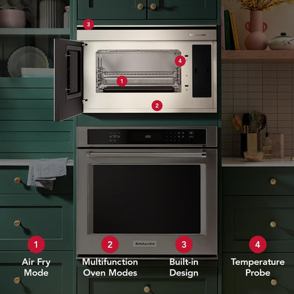 Kitchenaid KMBT730SPS Built-In More-in-One Convection Microwave Oven