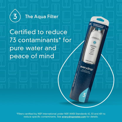 Kitchenaid EDR3RXD1 everydrop® Refrigerator Water Filter 3 - EDR3RXD1 (Pack of 1)