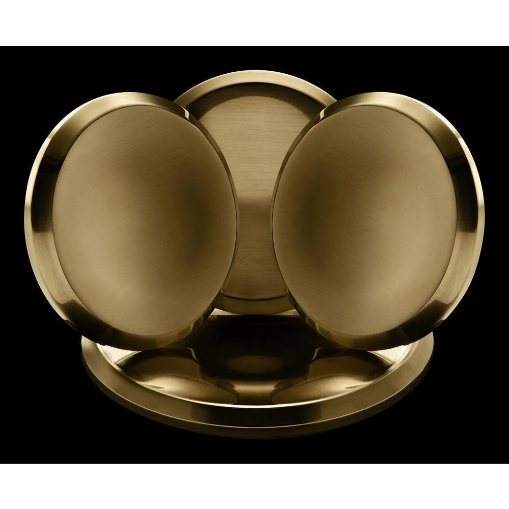 Kitchenaid W11323014 JennAir Large Burner Cap (Set of 4) for Rise and Noir-Style Commercial Range and Rangetops - Brass