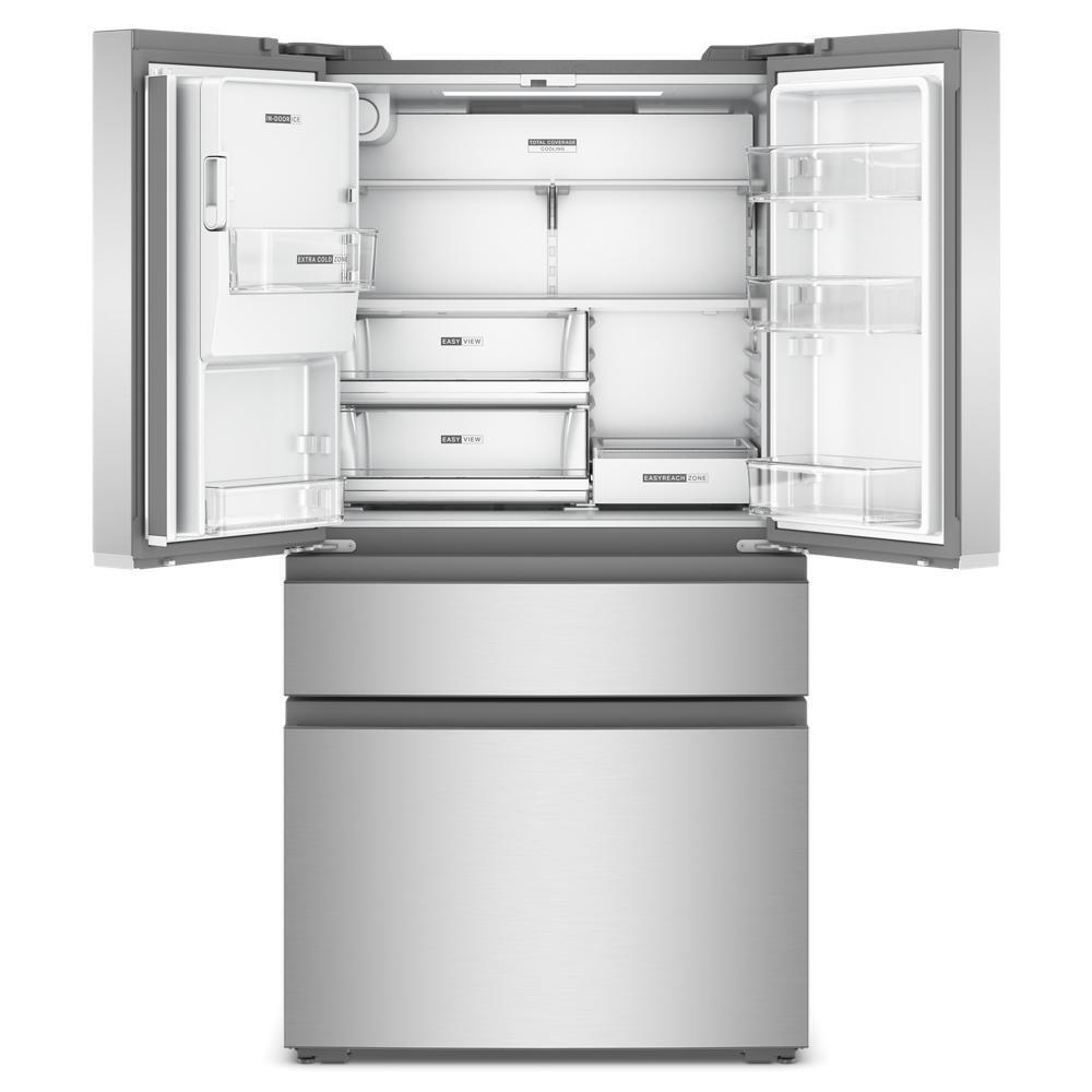 Whirlpool WRMC5036RZ 36-inch Wide True Counter Depth 4-Door French Door Refrigerator - 22 cu. ft.
