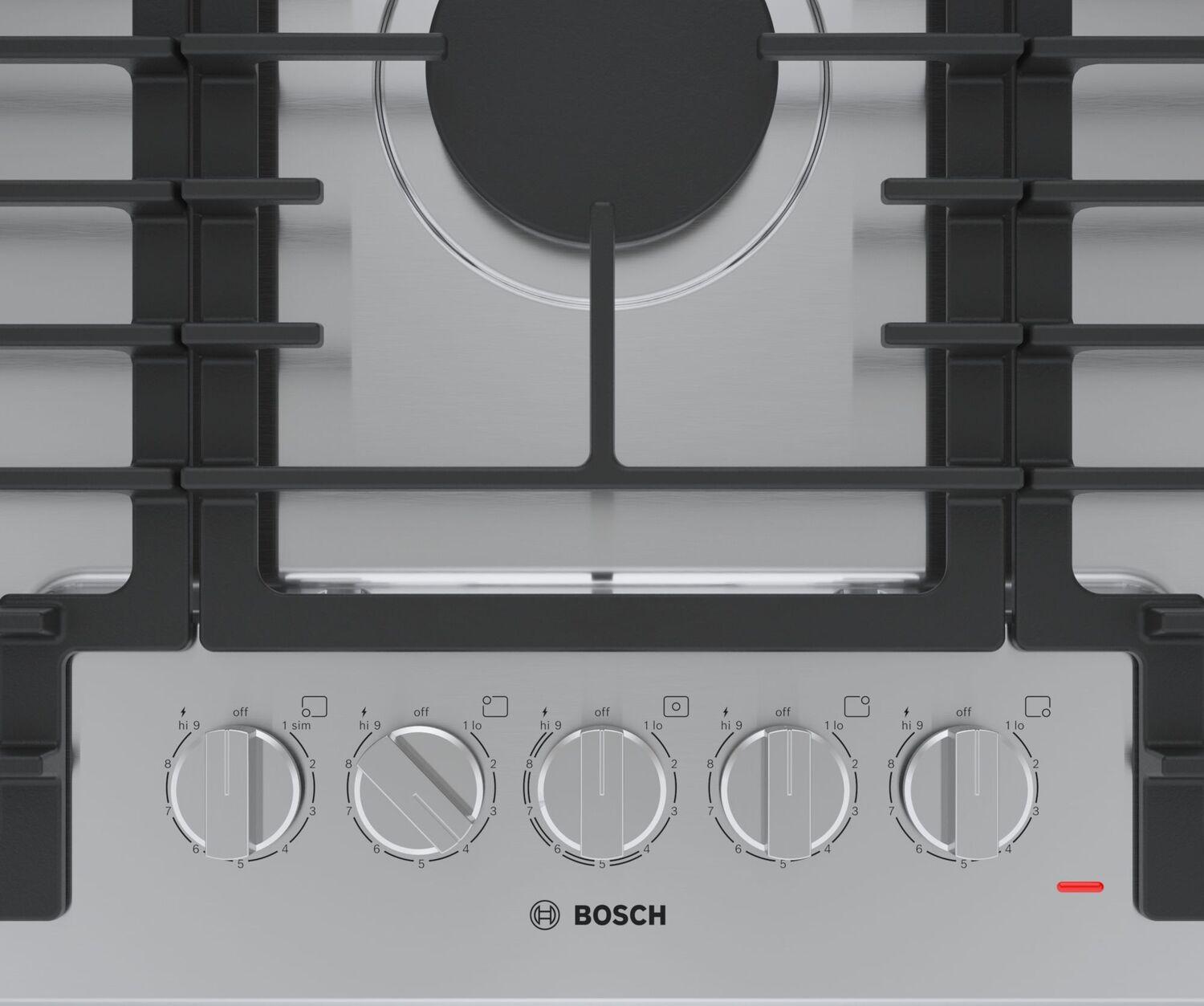 Bosch 500 Series Gas Cooktop 36" Stainless steel NGM5658UC