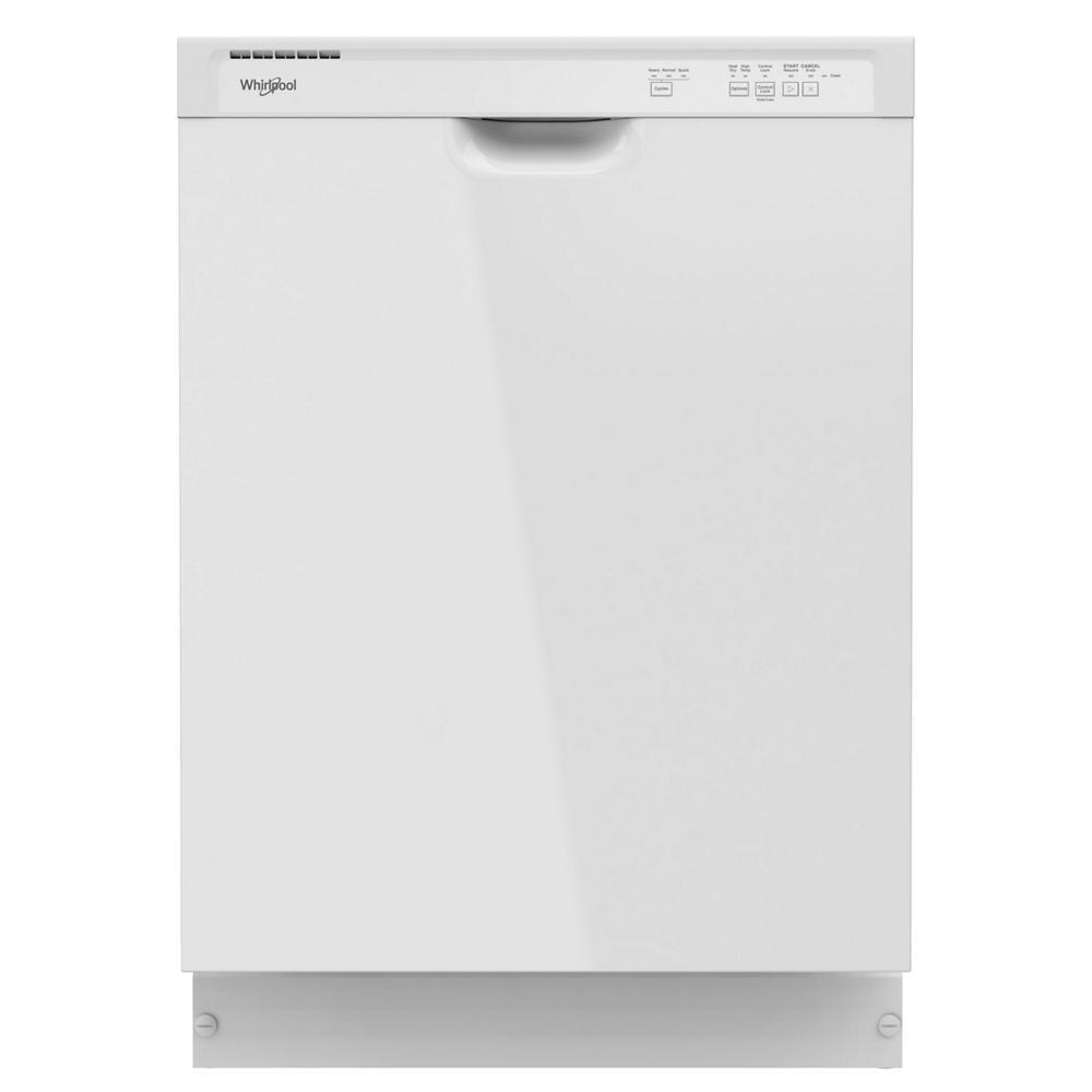 Whirlpool Quiet Dishwasher with Heated Dry and Factory-Installed Power Cord