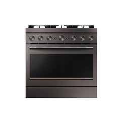 Kitchenaid KFDS936SBE 36-Inch 6 Burner Commercial-Style Dual Fuel Range with No Preheat Air Fry Mode