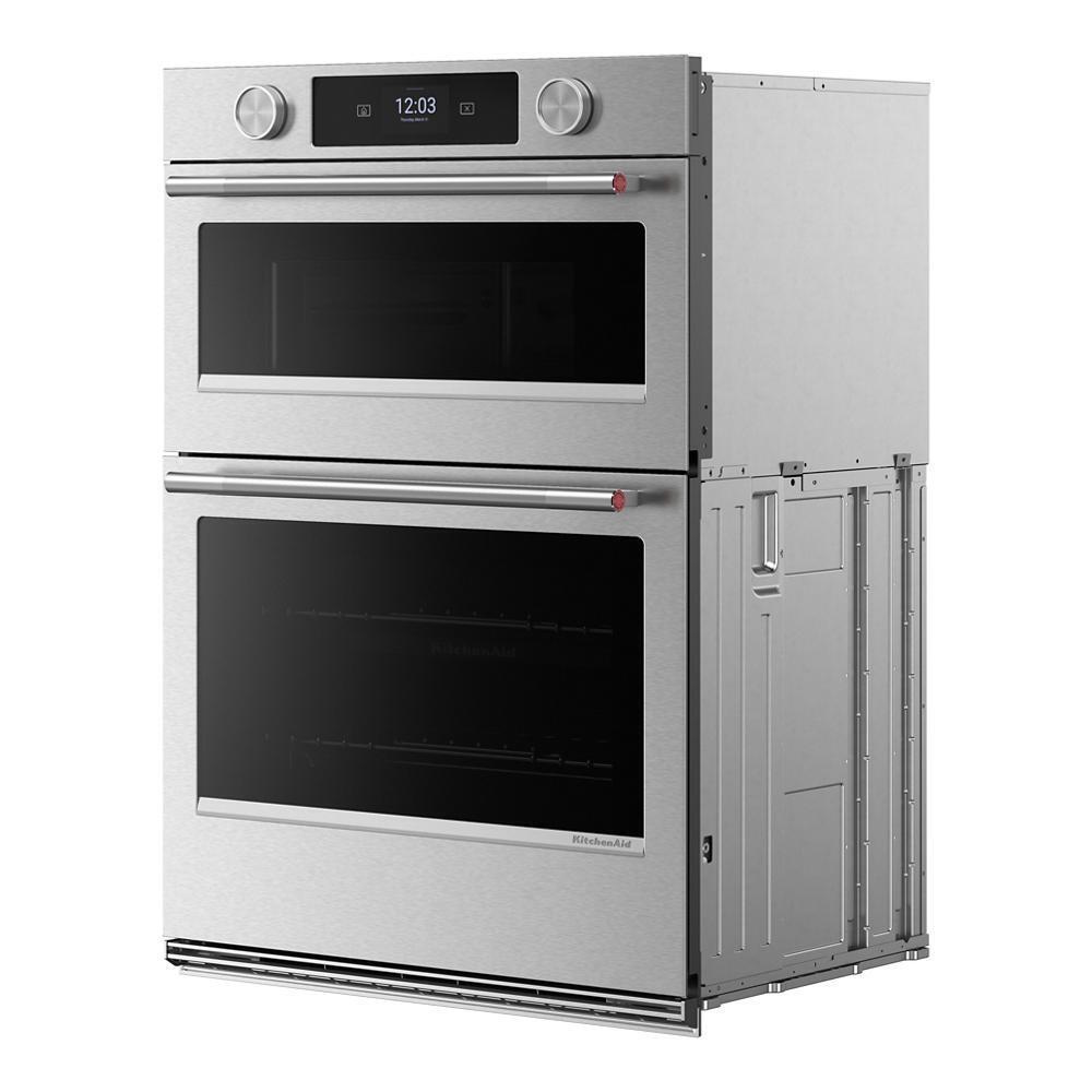 Kitchenaid KOEC730SWH Smart Combo Wall Oven with Assisted Cooking Modes