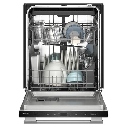 Kitchenaid KDTS224SPS Third Level Utensil Rack Dishwasher with 30+ Total Wash Jets in PrintShield™ Finish, 47 dBA