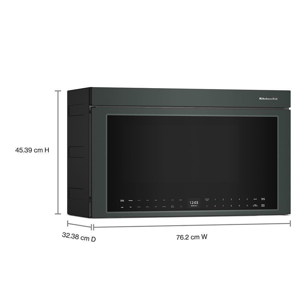 Kitchenaid KMMF530PJP Multifunction Over-the-Range Microwave Oven with Flush Built-In Design