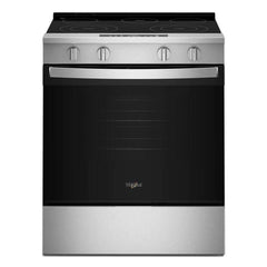 Whirlpool WSES3330TS 30-inch Electric Range with No Preheat Mode and Slow Cook