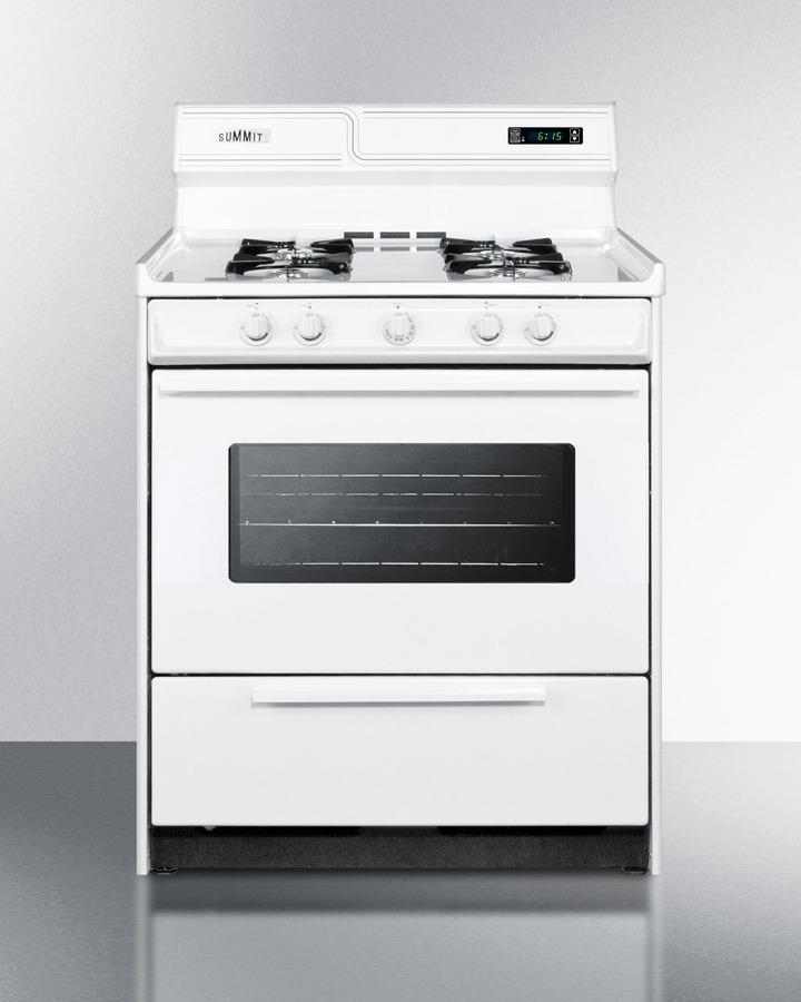 Summit WNM2307KW 30" Wide Gas Range