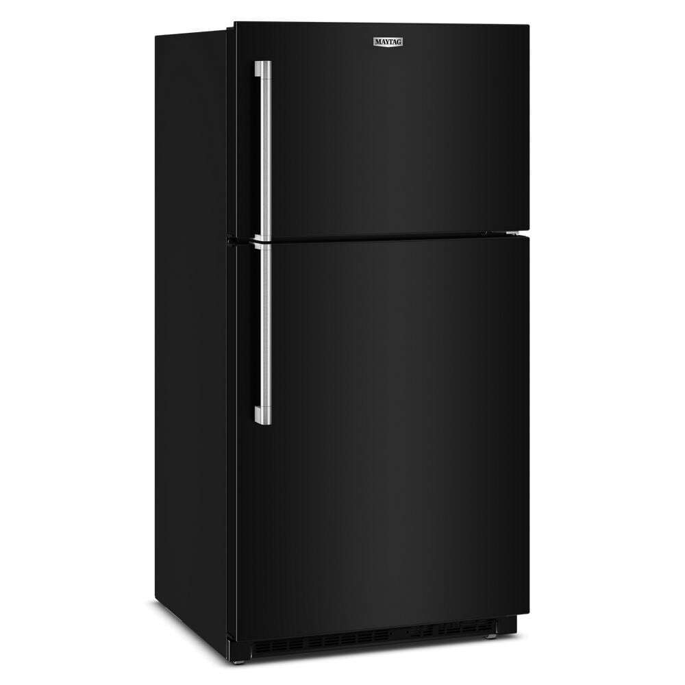 Maytag MRTX5121TB 33-Inch Wide Top-Freezer Refrigerator with Garage Mode-21 Cu. Ft.