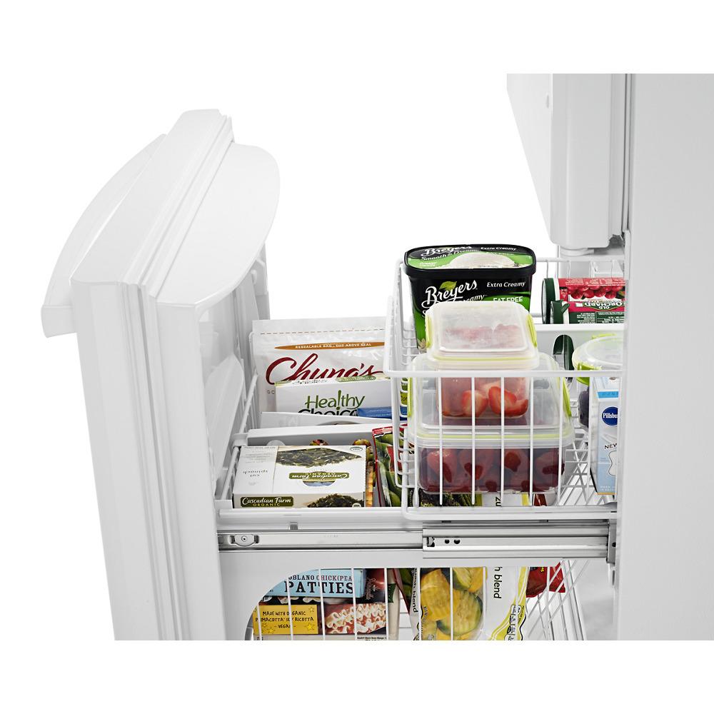 Amana ABB1924BRW 29-inch Wide Bottom-Freezer Refrigerator with EasyFreezer™ Pull-Out Drawer -- 18 cu. ft. Capacity