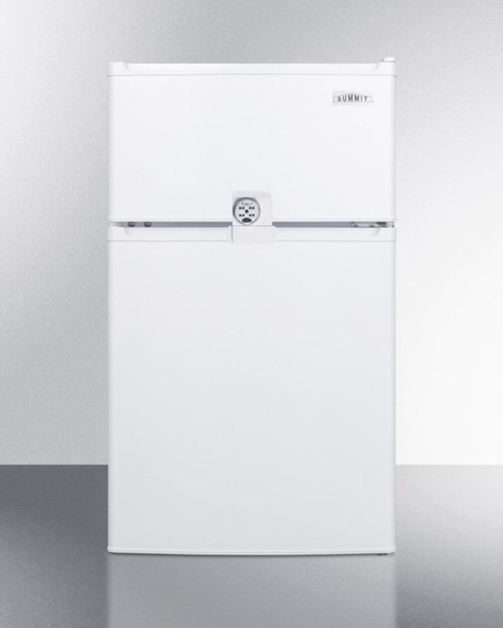 19" Wide Refrigerator-freezer, ADA Compliant