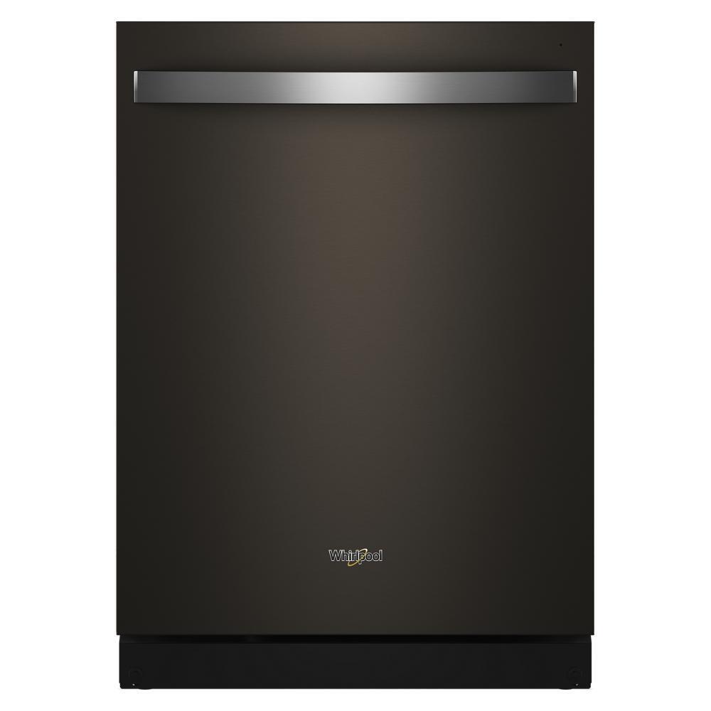 WDTS8024SV Whirlpool® 24-Inch Dishwasher with Total Coverage Wash Action and Auto Open Air Dry in Fingerprint Resistant Black Stainless