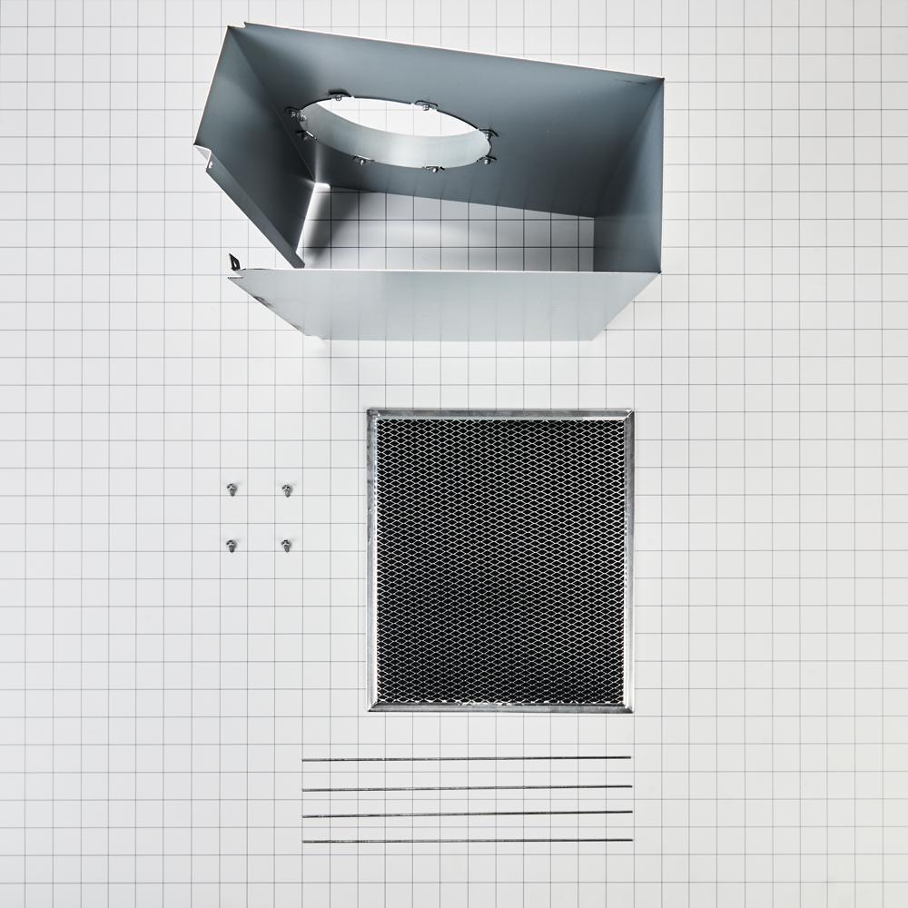 Kitchenaid W11430939 Range Wall Hood Charcoal Filter Recirculation Kit - Silver
