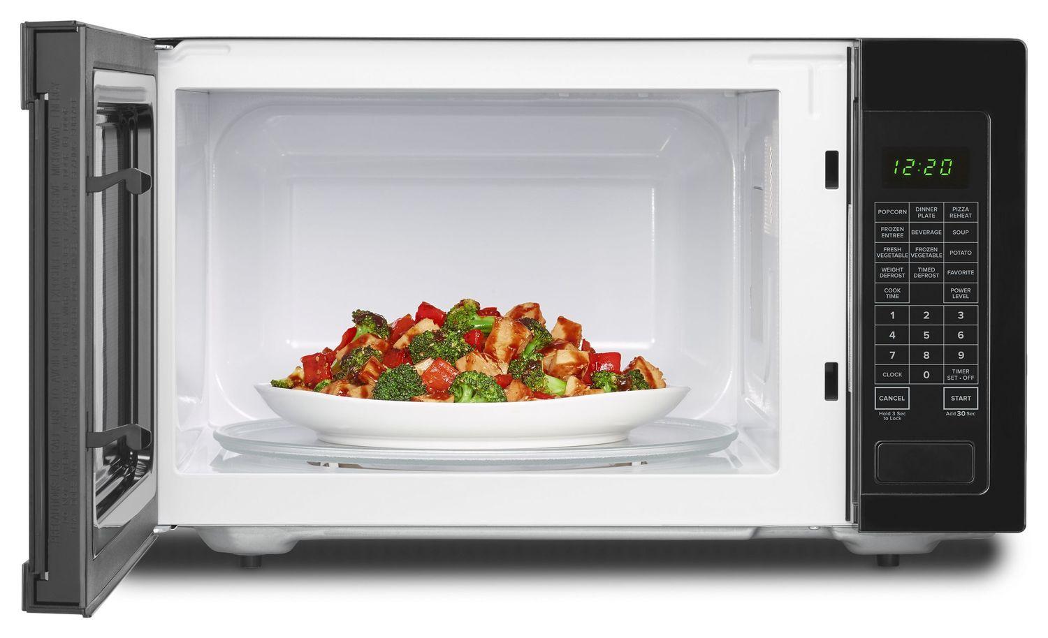 2.2 Cu. Ft. Countertop Microwave with Add :30 Seconds Option White