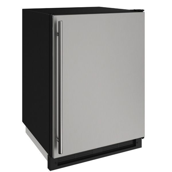 U-Line 1224fzr 24" Convertible Freezer With Stainless Solid Finish (115 V/60 Hz Volts /60 Hz Hz)