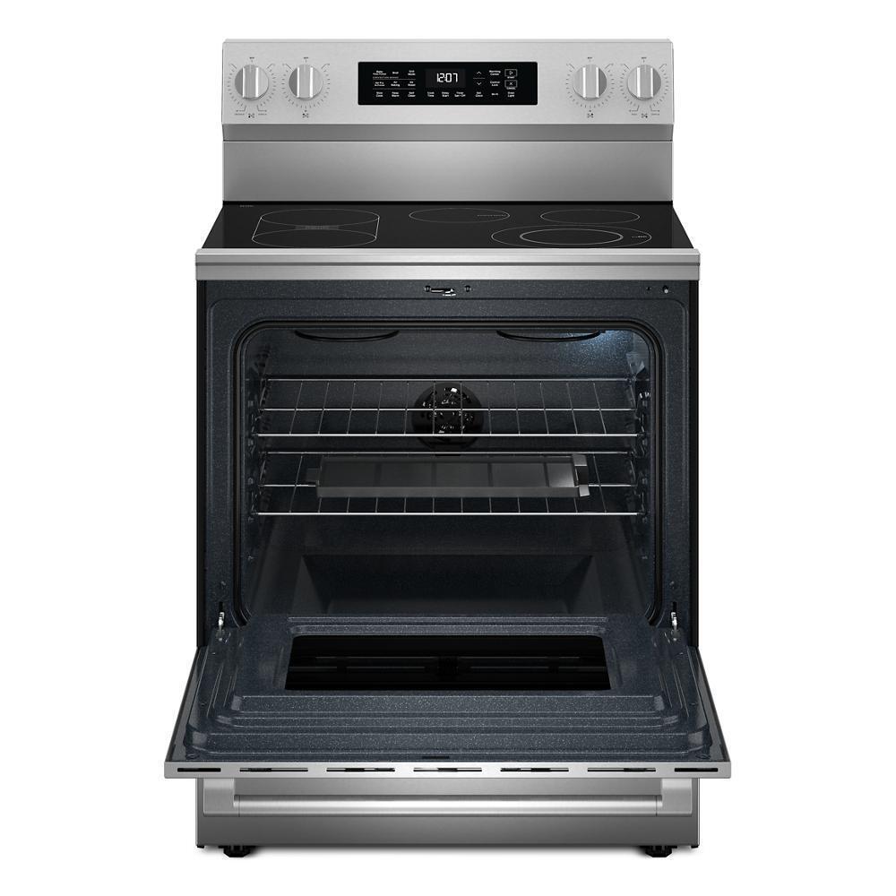 Maytag MFES7030SZ 30-Inch Wide Electric Range With Grill Mode and No Preheat Air Fry - 5.3 cu. ft.