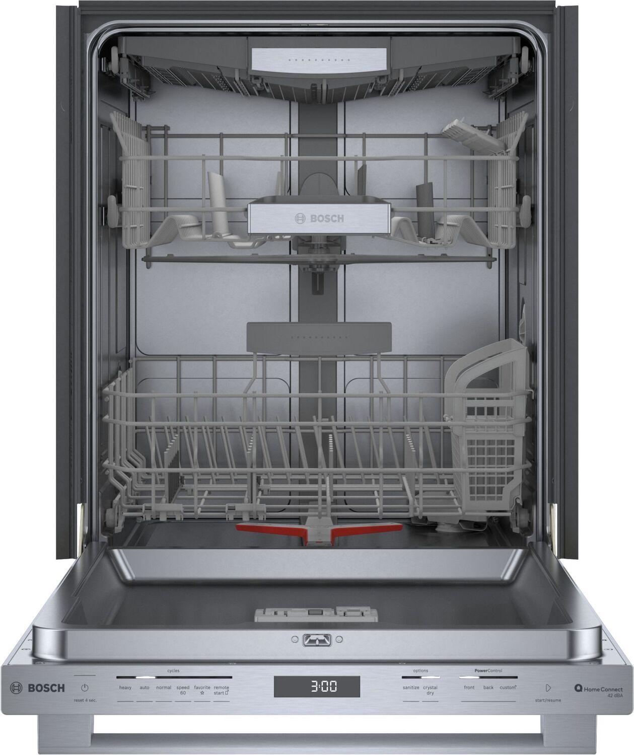 Bosch SHX78CM5N 800 Series, built-under dishwasher, 24'', Brushed steel anti-fingerprint