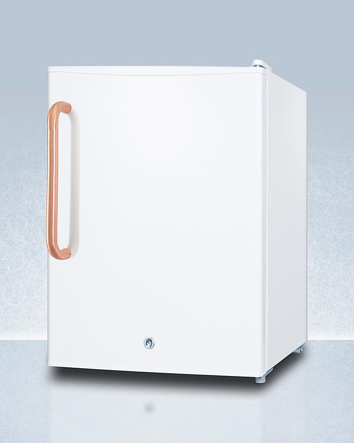 Summit FS30LTBC Compact All-freezer With Antimicrobial Pure Copper Handle