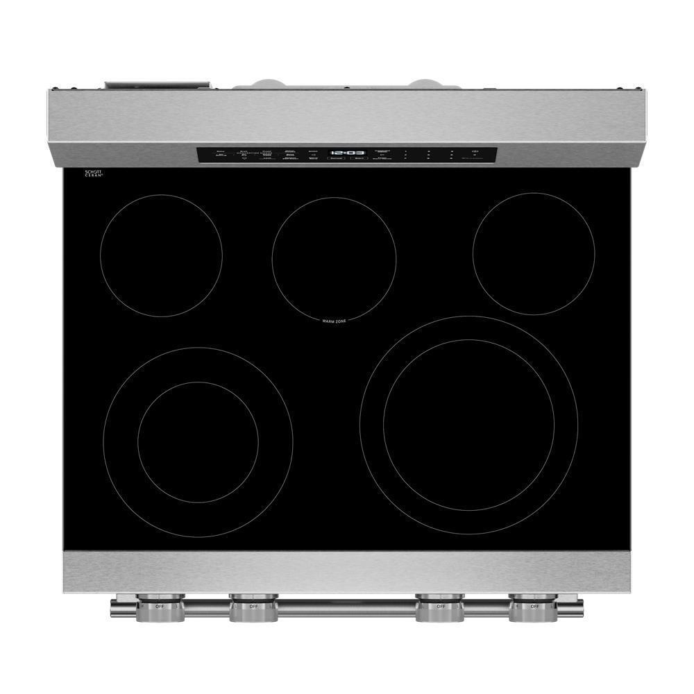 Kitchenaid KFES530SPS 5.3 Cu. Ft. Smart Freestanding Electric Range with Convection Cooking Modes