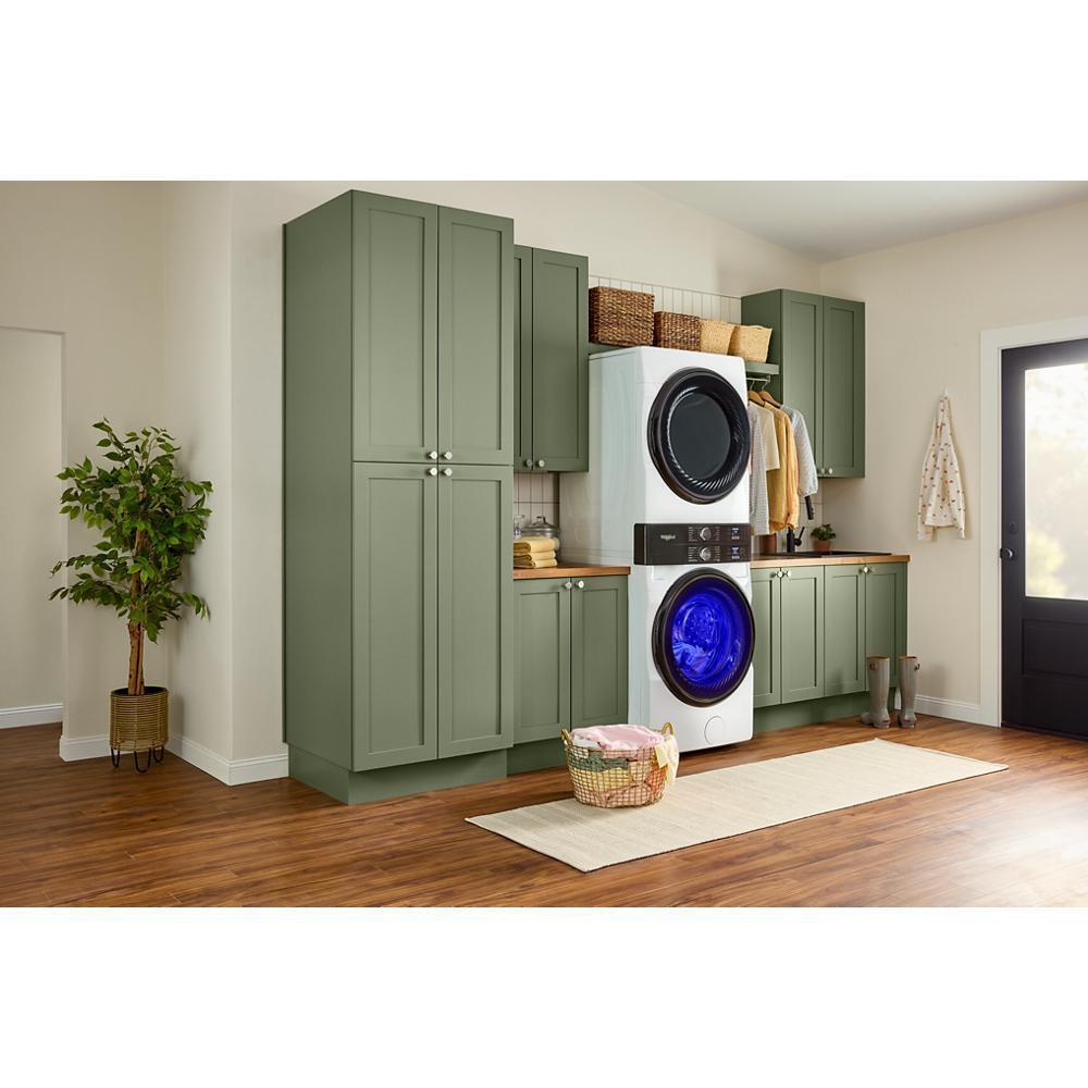 Whirlpool WEF5727TW Smart ENERGY STAR® Front Load Laundry Tower with UV Clean Technology & FreshFlowTM Vent System 4.5 cu. ft. Washer & 7.4 cu. ft. Electric Dryer