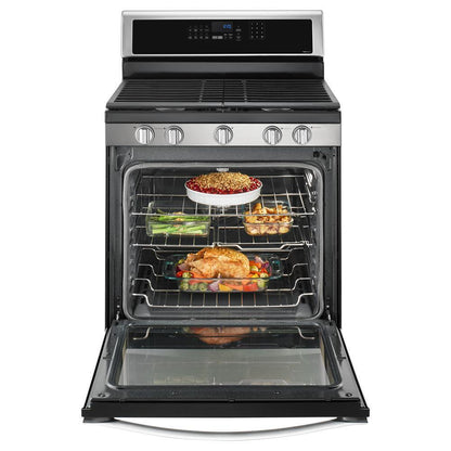 Whirlpool WFG770H0FZ 5.8 Cu. Ft. Freestanding Gas Range with Fingerprint-Resistant Stainless Steel