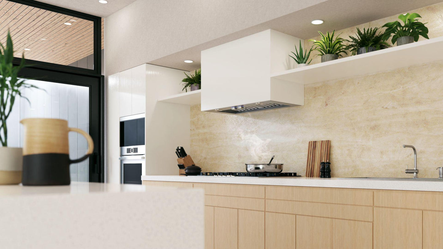 Elica ESC146SS SCANNO Insert Range Hood 46 1/2" wide - 1200CFM