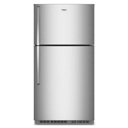 WRTX7421TZ Whirlpool® 32.8-inch Wide Top Freezer Refrigerator with Total Coverage Cooling- 21.3 Cu. Ft.