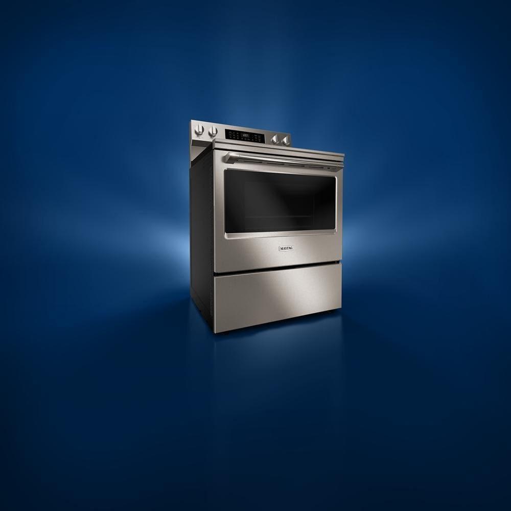 Maytag MFES7030SZ 30-Inch Wide Electric Range With Grill Mode and No Preheat Air Fry - 5.3 cu. ft.