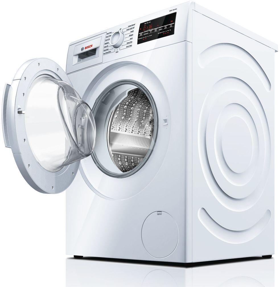 Bosch WGA12400UC 300 Series Compact Washer , White