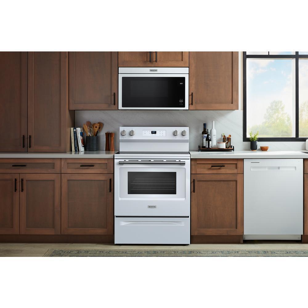 Maytag MFES4030RW 30-Inch Wide Electric Range With Steam Clean - 5.3 cu. ft.