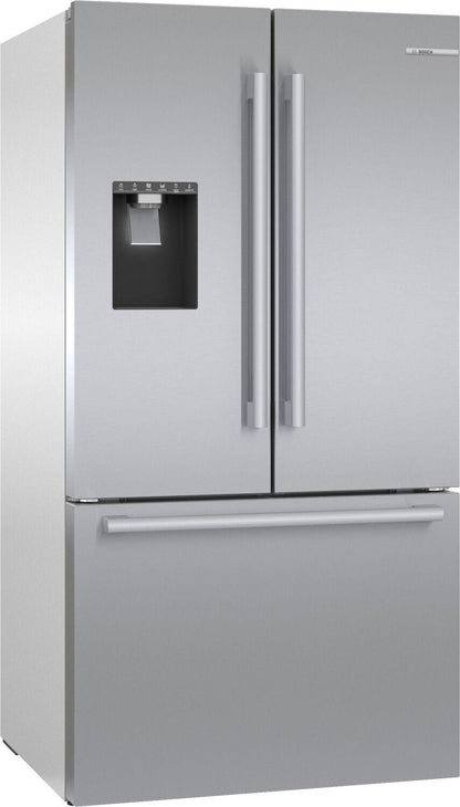 Bosch B36FD50SNS 500 Series French Door Bottom Mount Refrigerator 36" Stainless steel (with anti-fingerprint), Total No Frost