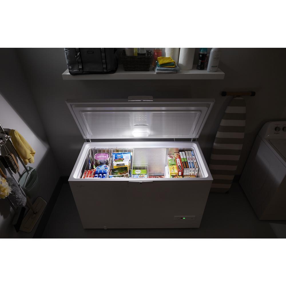 Whirlpool WZC5216LW 16 Cu. Ft. Convertible Chest Freezer with 3 Storage Levels