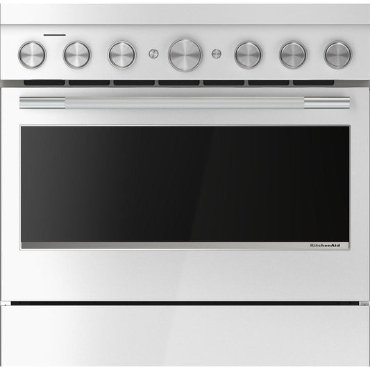 Kitchenaid KFIS936SSS 36-Inch 6-Element Induction Freestanding Commercial-Style Range with Air Fry