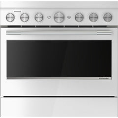 Kitchenaid KFIS936SSS 36-Inch 6-Element Induction Freestanding Commercial-Style Range with Air Fry