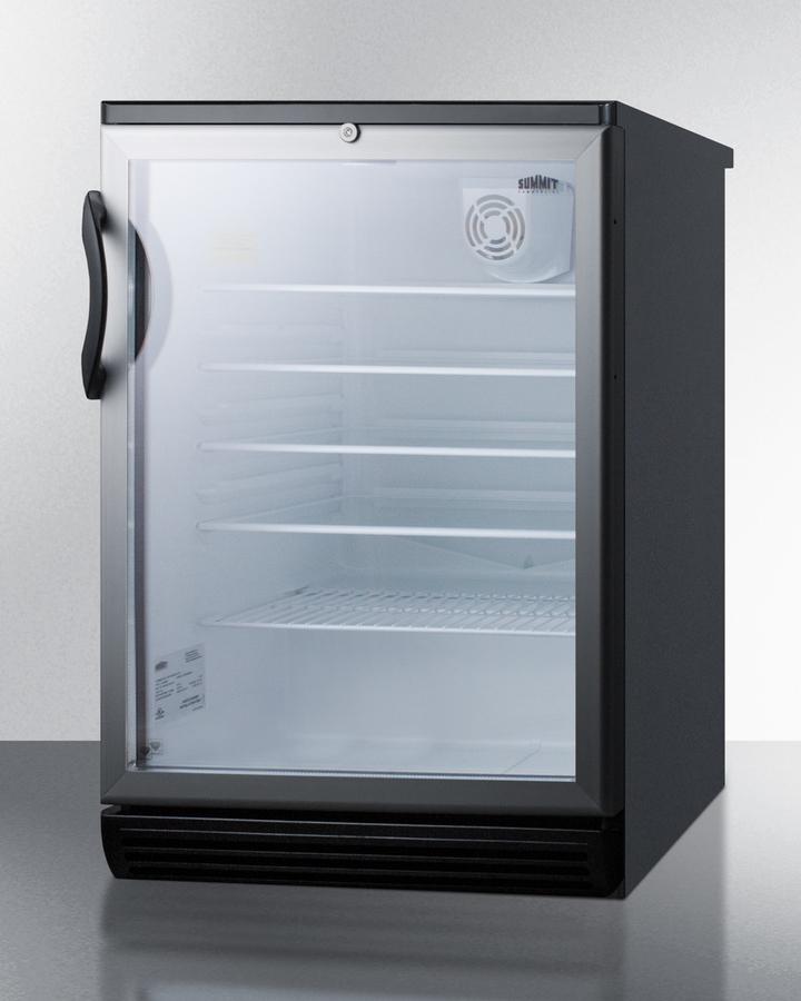 Summit SCR600BGLBI 24" Wide Beverage Center