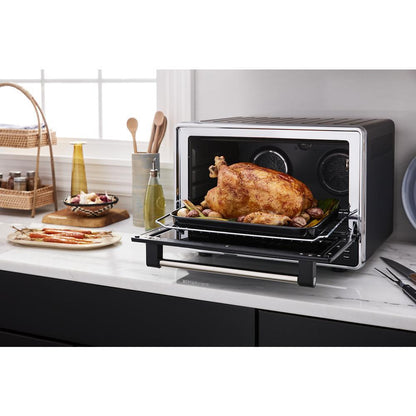 Kitchenaid KCO224BM Dual Convection Countertop Oven with Air Fry and Temperature Probe