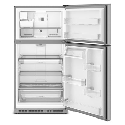 Maytag MRTX7621TZ 33-Inch Wide Top-Freezer Refrigerator with Factory-Installed Ice Maker-21 Cu. Ft.