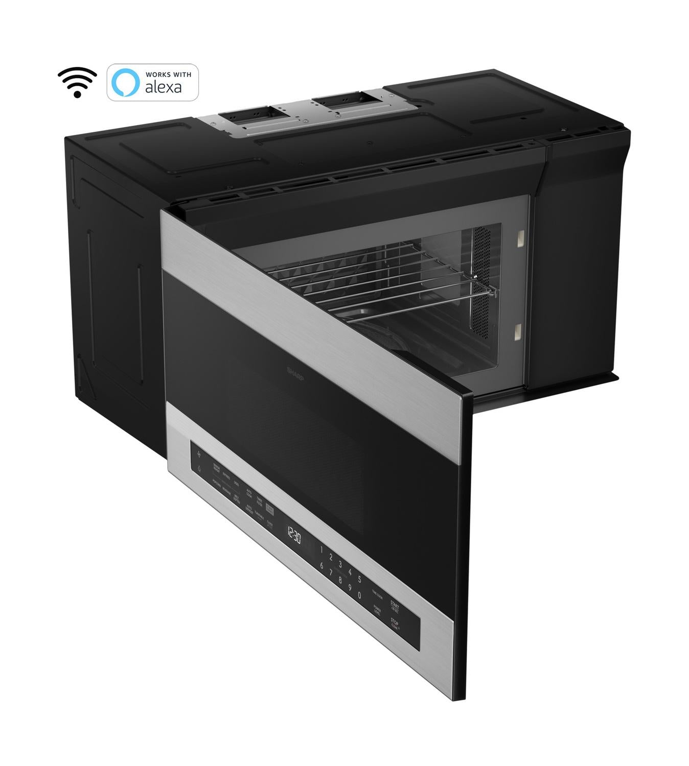 Sharp SMO1969JS 1.9 cu. ft. Smart Over-the-Range-Microwave Oven