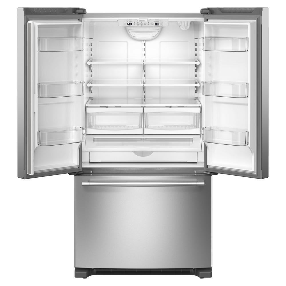 MRFF4136RZ Maytag® 36 Inch Wide French Door Bottom Mount Refrigerator with Max Cool Setting - 25 Cu. Ft.