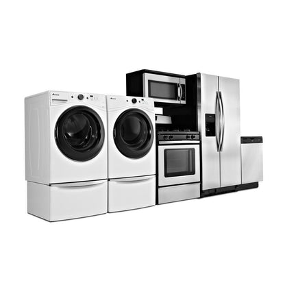 Maytag XHPC155XW 15.5" Pedestal for Front Load Washer and Dryer with Storage