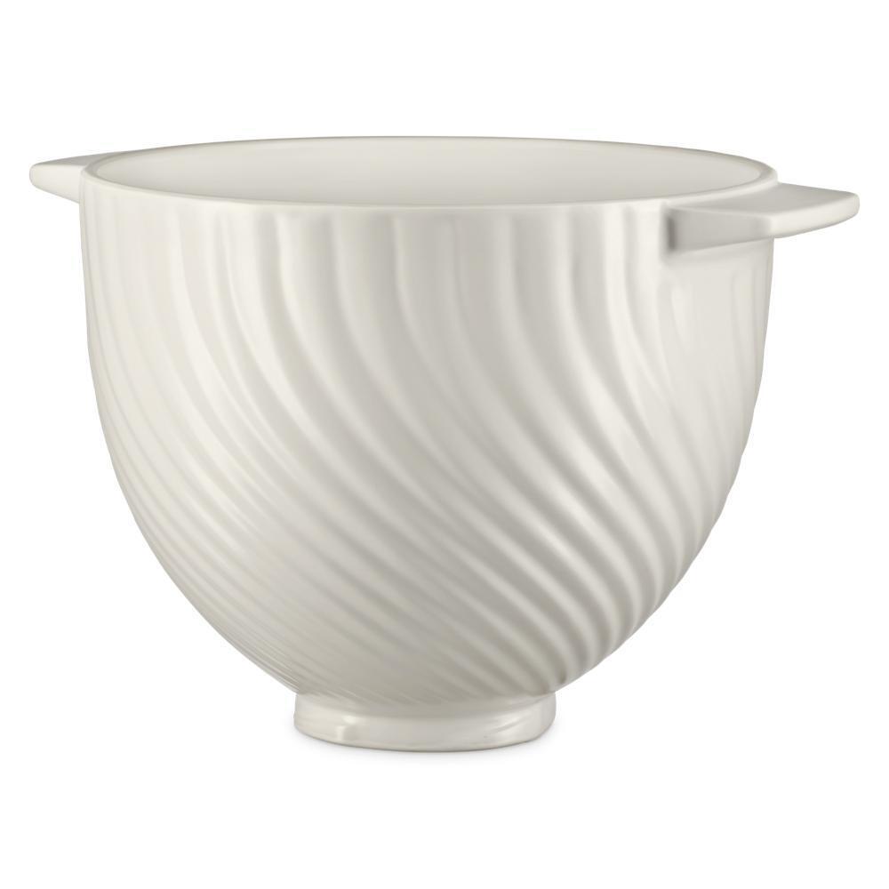 Kitchenaid KSM2CB5MR 5 Quart Meringue Ceramic Bowl